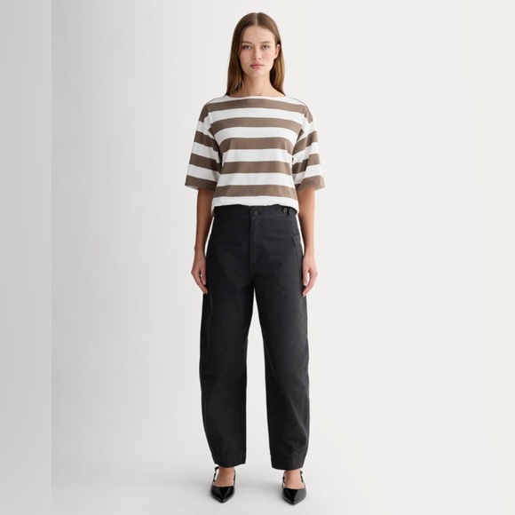 Everlane The Fatigue Barrel Pant / Organic Cotton Linen - Size 4 - Picture 8 of 8